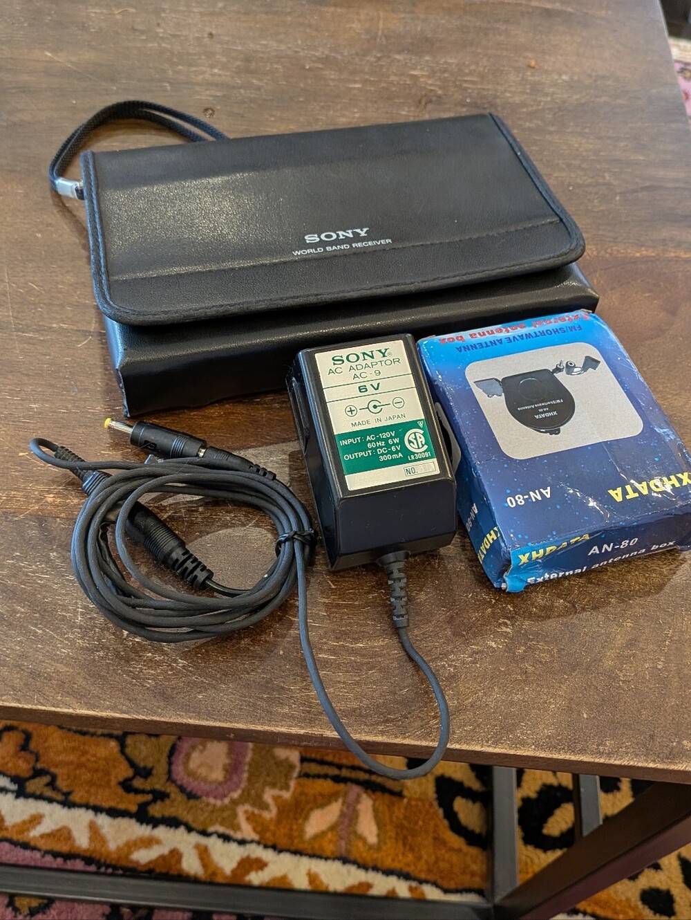 Sony Portable Radio AC Adapter & Accessories - Black Sony Icf Sw7600G